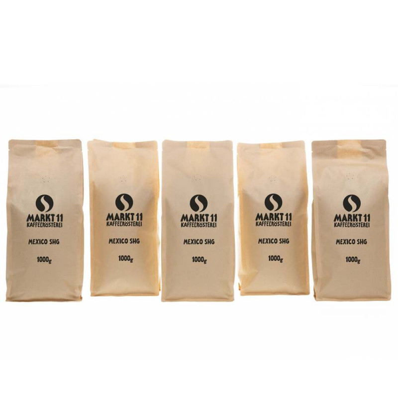 Bio-Kaffee Mexico SHG FIECH 5kg ganze Bohne biozertifizierten Kaffee online kaufen
