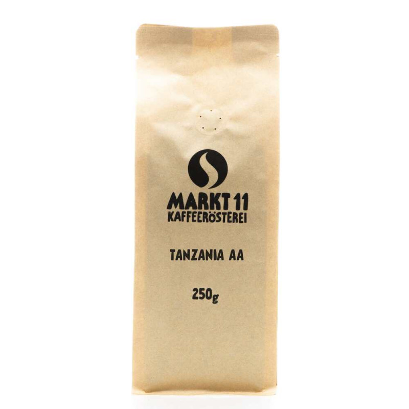 Kaffee Tanzania AA 250g - Kaffee Shop Markt 11