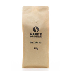 Kaffee Tanzania AA 500g - Kaffee Shop Markt 11