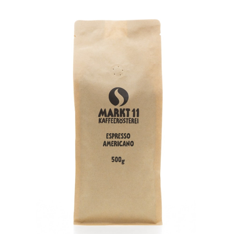 Kaffee Espresso Americano 500g - Kaffee Shop Markt 11
