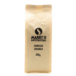 Kaffee Espresso Arabica 250g - Kaffee Shop Markt 11