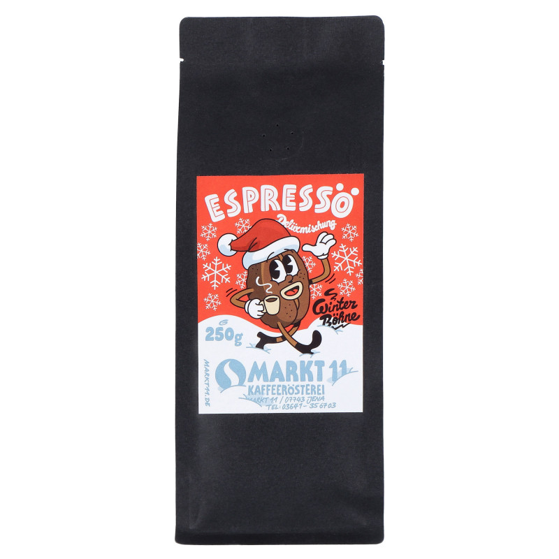 Kaffee Weihnachtsespresso 250g - Kaffee Shop Markt 11