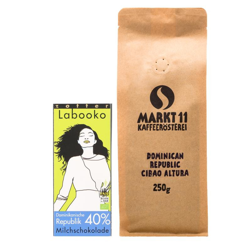 Zotter DomRep + 250g Kaffee - Kaffee Shop Markt 11