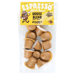 Markt 11 Espressokapseln -  House Blend - 100 % kompostierbar