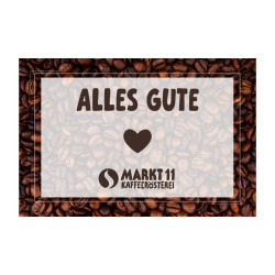Markt 11 Kaffeerösterei Geschenkgutschein 50 €