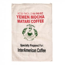 Kaffeesack aus Jute - Jemen Mocha Matari