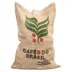 Kaffeesack aus Jute - Brasil Santos