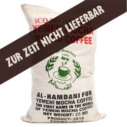 Kaffeesack aus Jute - Jemen Mocha Matari