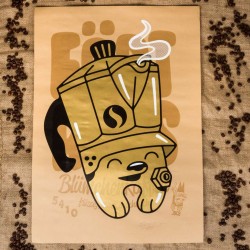 Kunstdruck "FÖRTRESS-Blümchenkaffee"
