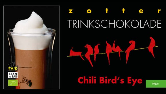 Zotter Trinkschokolade - Chili Bird's Eye