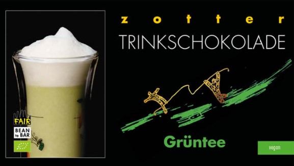 Zotter Trinkschokolade - Grüntee