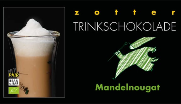 Zotter Trinkschokolade - Mandelnougat