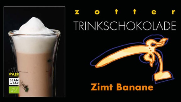 Zotter Trinkschokolade - Banane Zimt